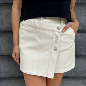 Free People/We The Free Wynne Vegan Leather Skirt Size EU 32 - US Large